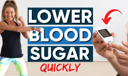 Exercise to Lower Blood Sugar Quickly | 5 Minute Routine